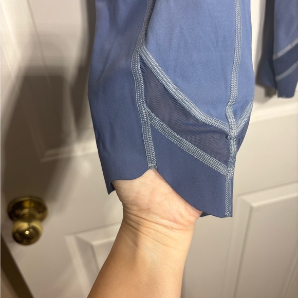 Lululemon Wunder Under Crop II *Roll Down Scallop Full-On Luxtreme 24" - Picture 2 of 4